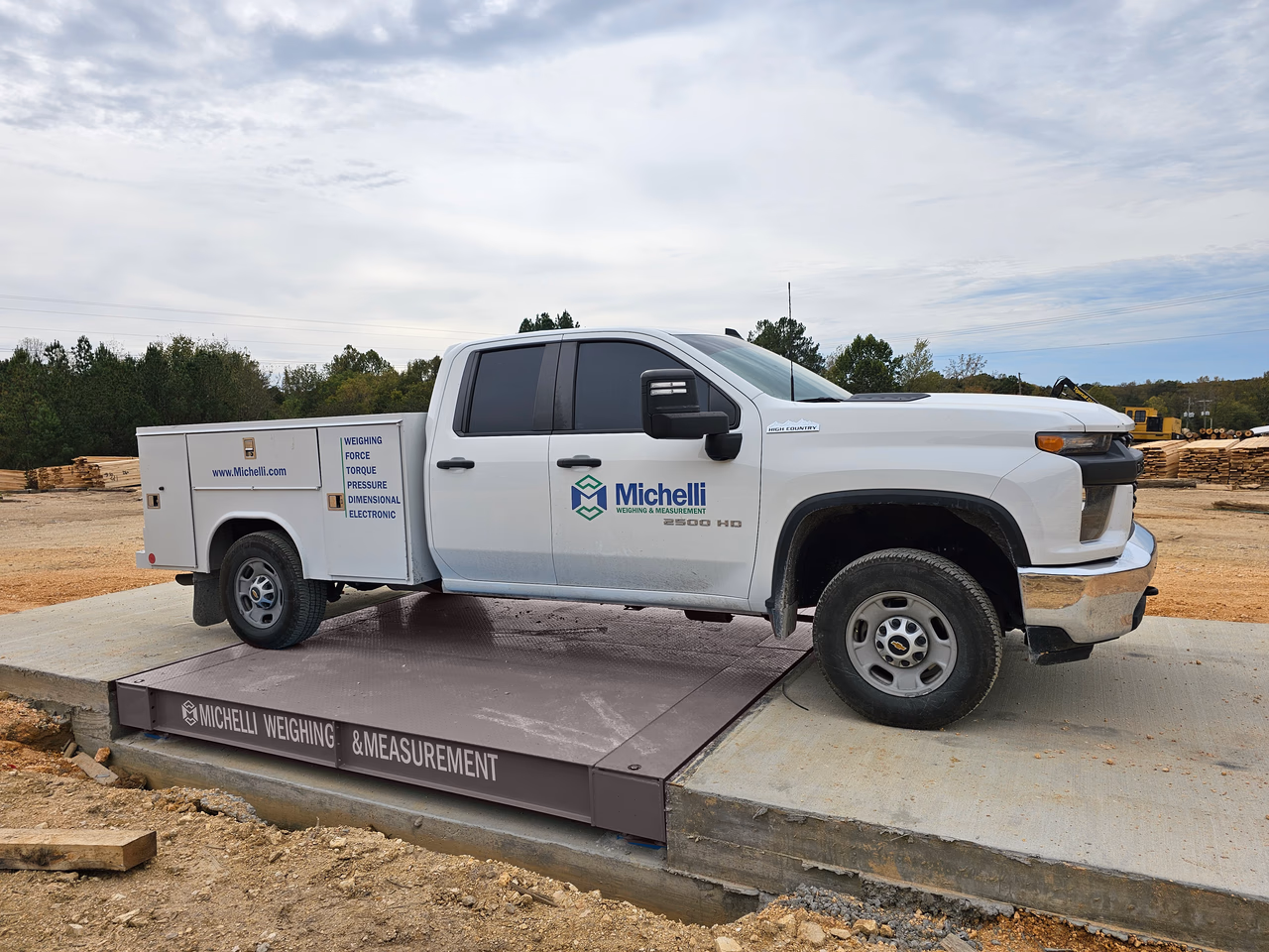 axle and portable scales